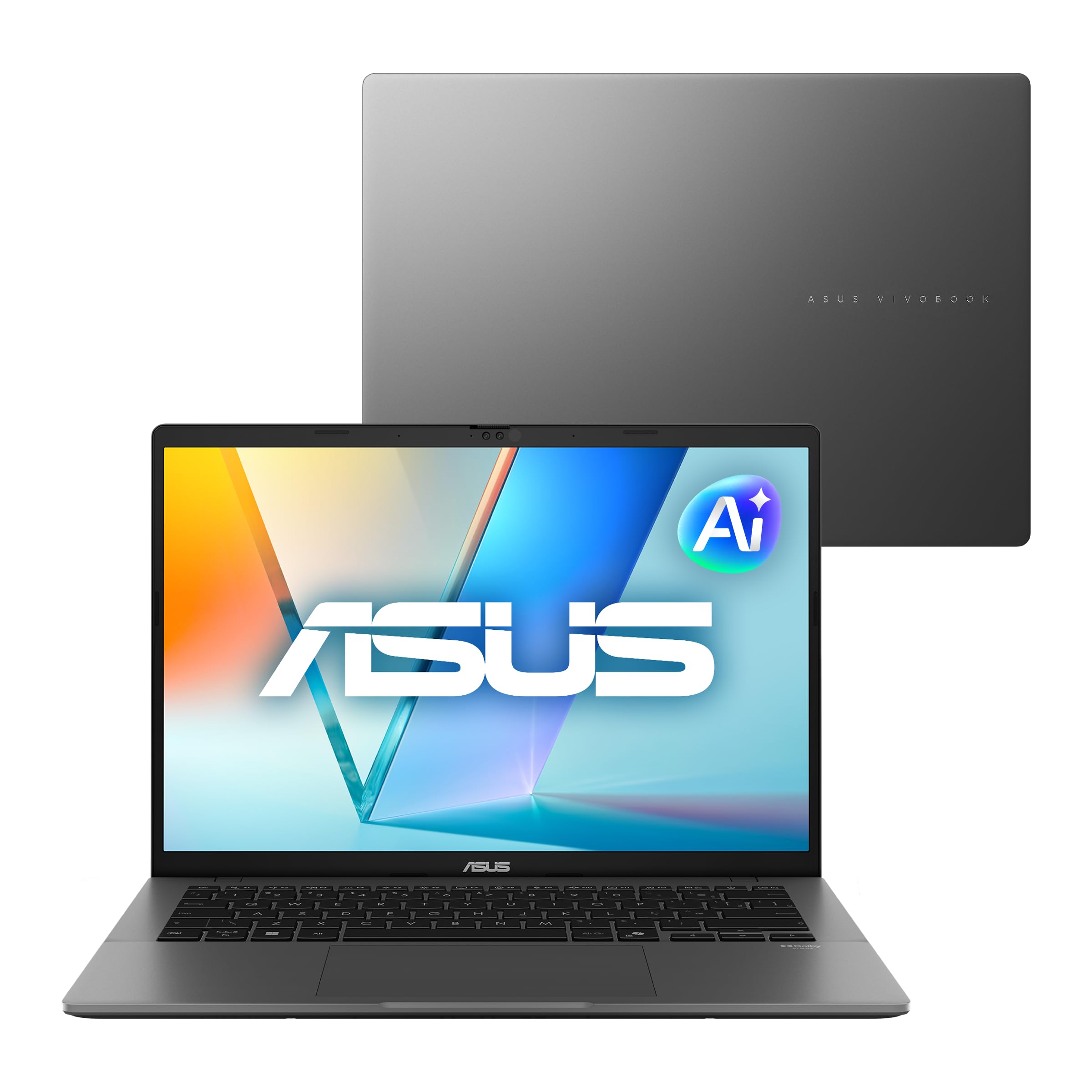 Notebook ASUS Vivobook S14 Intel Core Ultra 16GB 512GB SSD Linux