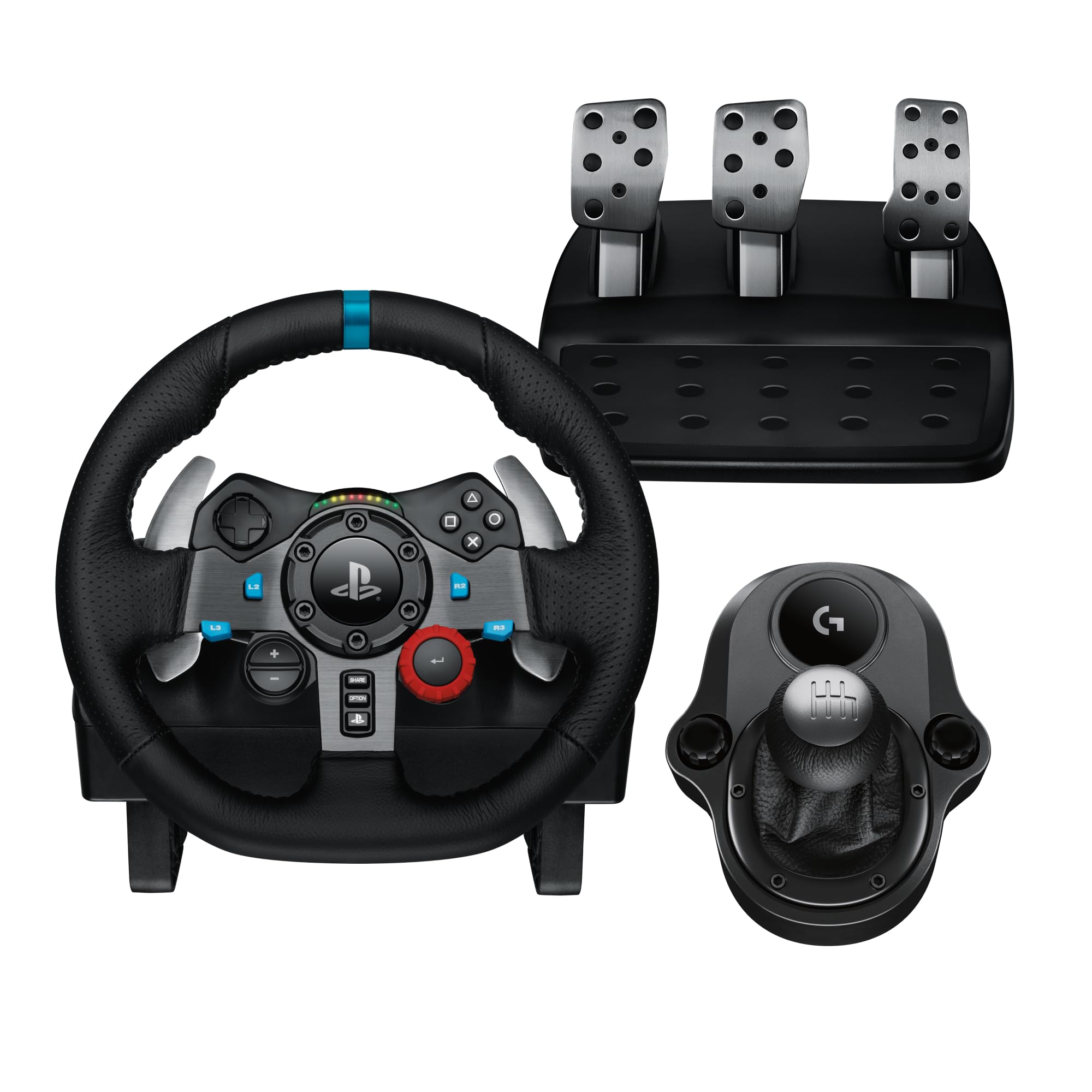 Logitech G29 SE Driving Force volante e pedais para PC e PlayStation