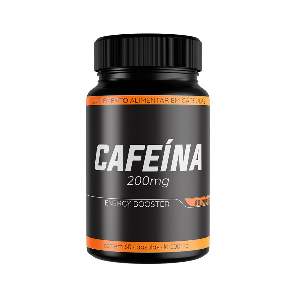 Cafeína DNA Suplementos 200 mg, 60 Cápsulas