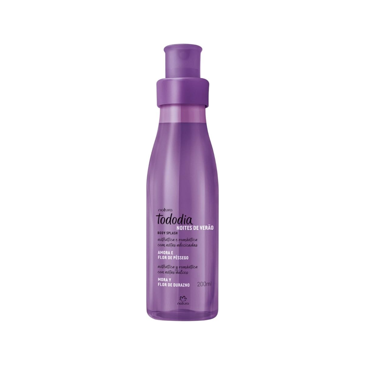 Natura Tododia Body Splash Amora e Flor de Pêssego 200ml