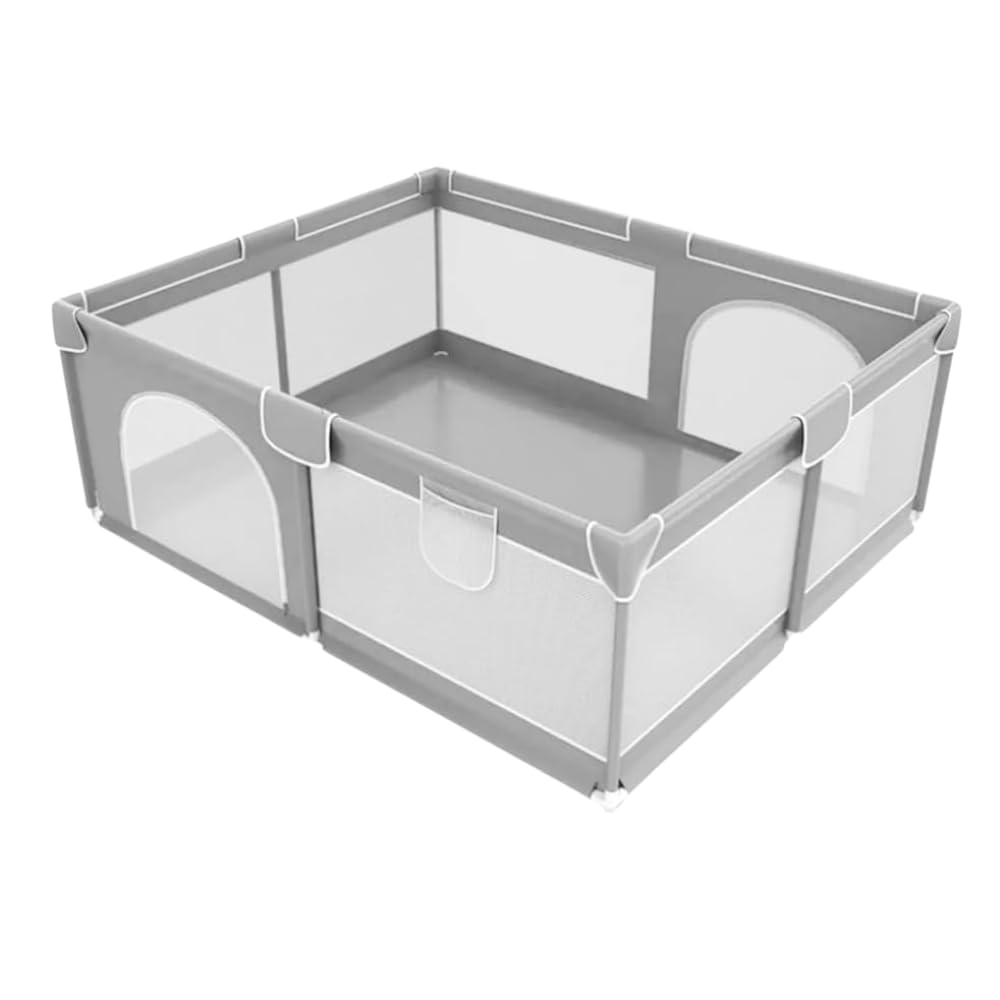 Cercadinho Infantil Portátil 180x150X68cm – Bebê Chiqueirinho Grade de Proteção Criança