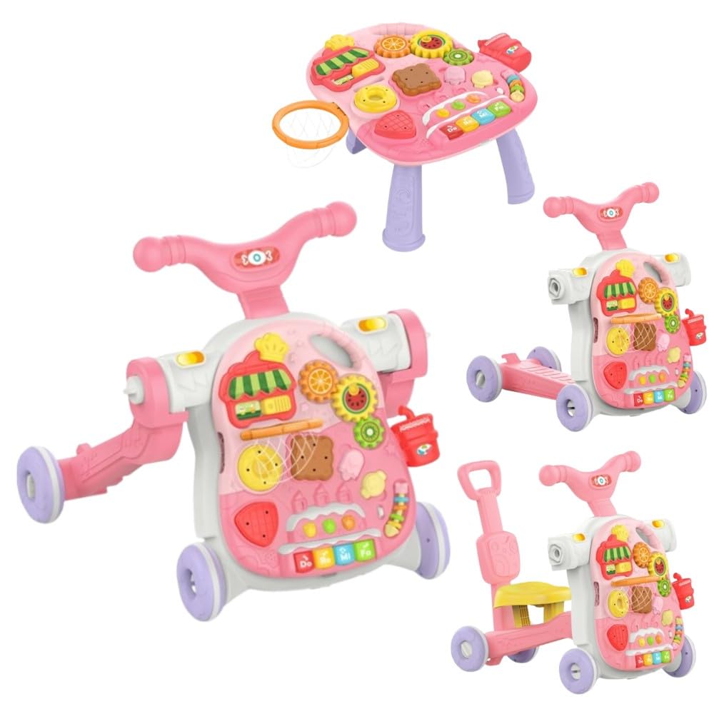 Andador Baby Yuupi Rosa