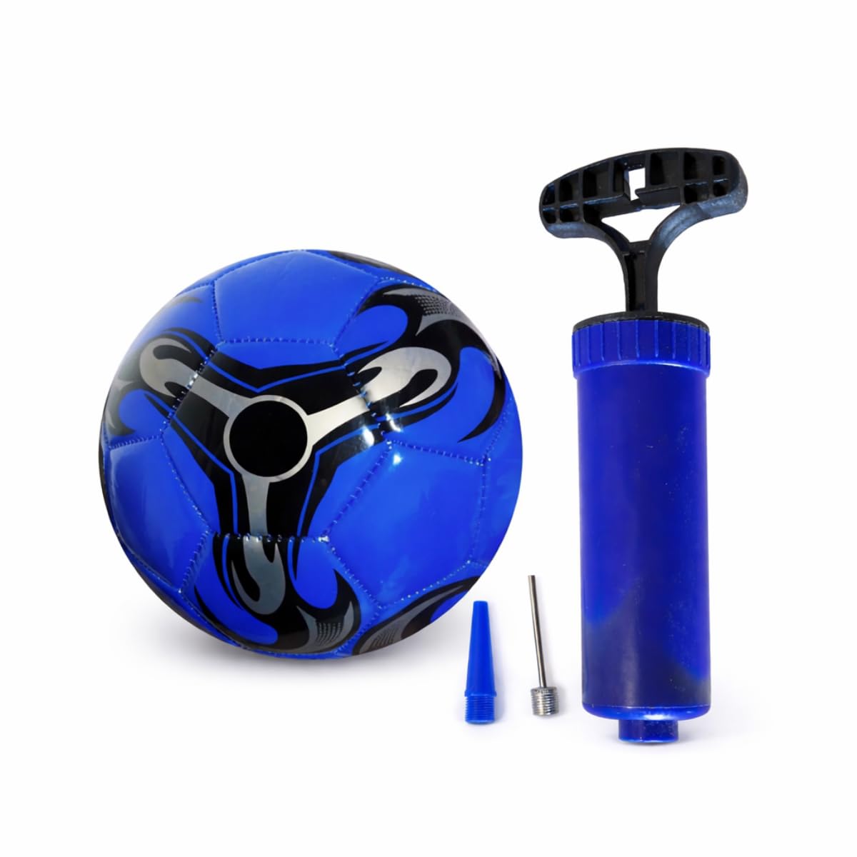 Bola de Handebol Nº 2 Infantil com Bomba de Ar, 47 cm, Macia e Resistente