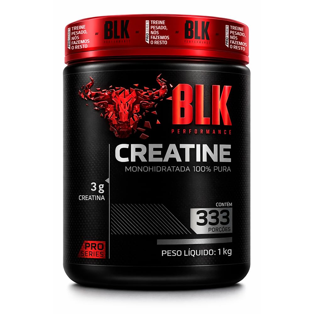 Creatina 100% Pura Monohidratada BLK Performance