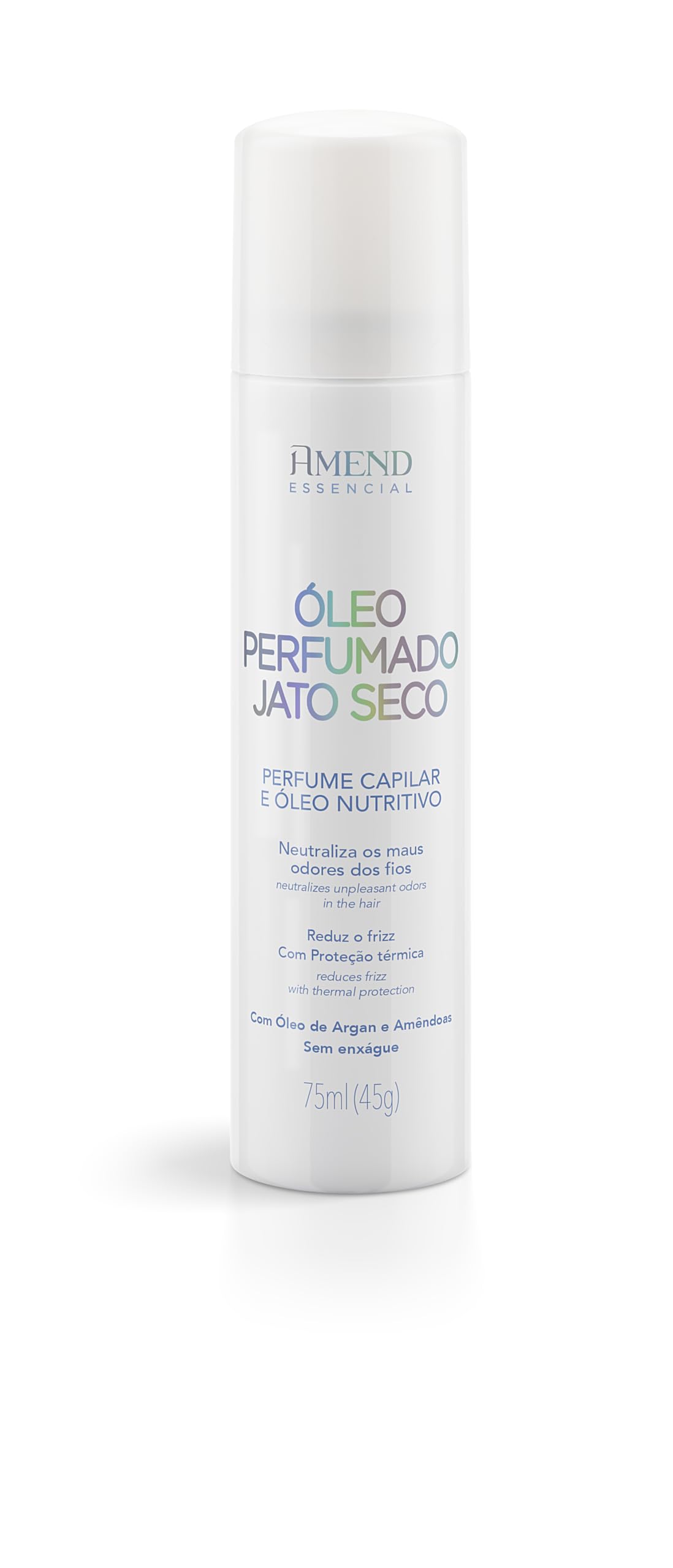 Perfume Capilar e Óleo Nutritivo Amend Essencial Óleo Perfumado Jato Seco
