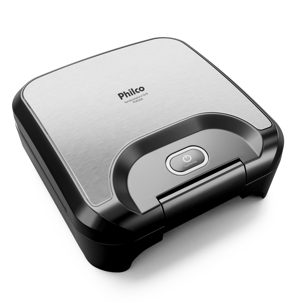 Philco Sanduicheira e Grill 2 em 1 Inox PGR26A 800W 127V
